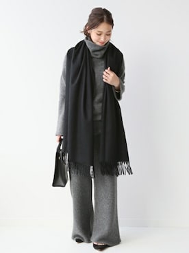 「Begg & Co（ベグアンドコー）のアイテム」を使った、MARIさん（レディース・156cm）の秋コーディネート