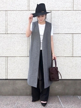 MARIさん（レディース・156cm）の秋コーディネート