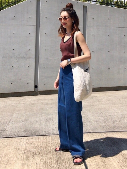 Cream Bab Bou Jeloudのピアス 両耳用 を使ったコーディネート Wear