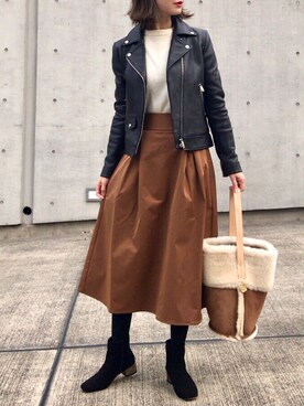 Creamさん（レディース・158cm）の秋コーディネート