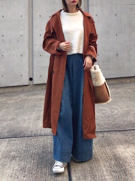 Creamさん(レディース・158cm)の秋コーディネート