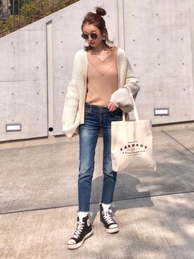 Creamさん（レディース・158cm）の春コーディネート