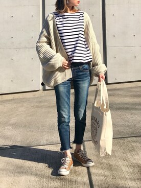 Creamさん（レディース・158cm）の春コーディネート