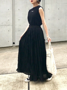 Creamさん（レディース・158cm）の夏コーディネート