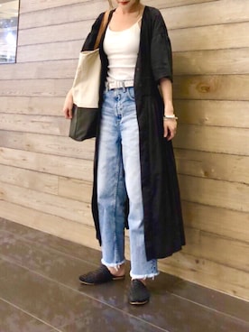 「goa（ゴア）のアイテム」を使った、Creamさん（レディース・158cm）の夏コーディネート