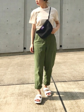 「DHOLIC（ディーホリック）のアイテム（アクセサリー）」を使った、Creamさん（レディース・158cm）の夏コーディネート