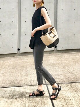 Creamさん（レディース・158cm）の夏コーディネート