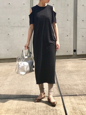 「Boisson Chocolat（ボワソンショコラ）のアイテム」を使った、Creamさん（レディース・158cm）の夏コーディネート