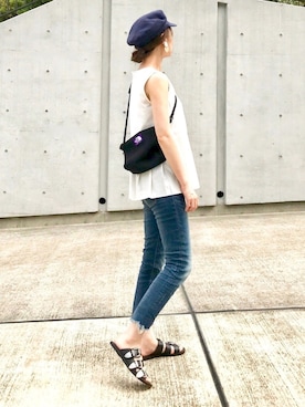 Creamさん（レディース・158cm）の夏コーディネート