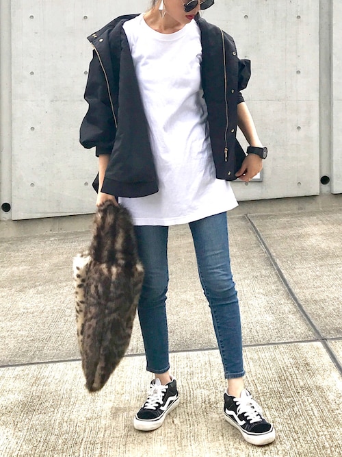 Creamさんのマウンテンパーカー「3WAYフレアーマウンテンパーカー(Emma Taylor|エマテイラー)」を使ったコーディネート