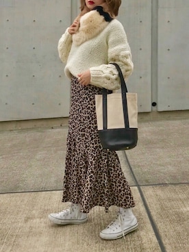 Creamさん（レディース・158cm）の冬コーディネート