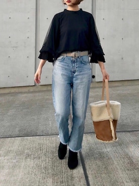 Creamさん(レディース・158cm)の冬コーディネート