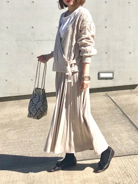 Creamさん(レディース・158cm)の春コーディネート