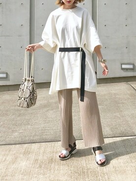 Creamさん（レディース・158cm）の春コーディネート