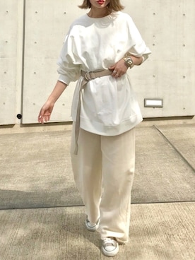 Creamさん（レディース・158cm）の春コーディネート