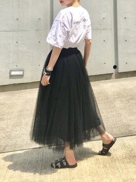 「MAYK（メイク）のアイテム」を使った、Creamさん（レディース・158cm）の夏コーディネート