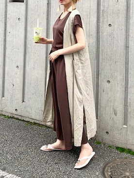 Creamさん（レディース・158cm）の夏コーディネート