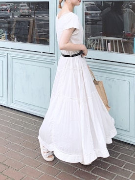 Creamさん（レディース・158cm）の夏コーディネート