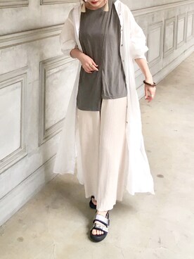 Creamさん（レディース・158cm）の夏コーディネート