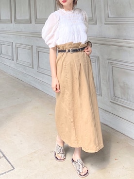 Creamさん（レディース・158cm）の夏コーディネート