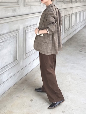 「COLONY 2139（コロニートゥーワンスリーナイン）のアイテム（ブレスレット）」を使った、Creamさん（レディース・158cm）の秋コーディネート