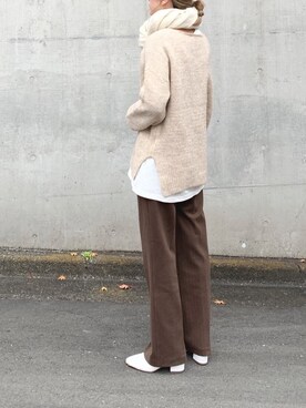 Creamさん（レディース・158cm）の冬コーディネート