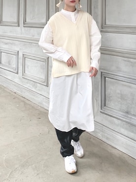 Creamさん（レディース・158cm）の春コーディネート