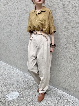 「Ameri（アメリ）のアイテム（パンプス）」を使った、Creamさん（レディース・158cm）の夏コーディネート