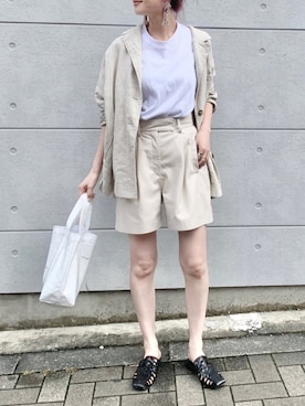 Creamさん(レディース・158cm)の夏コーディネート
