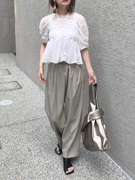 Creamさん（レディース・158cm）の夏コーディネート