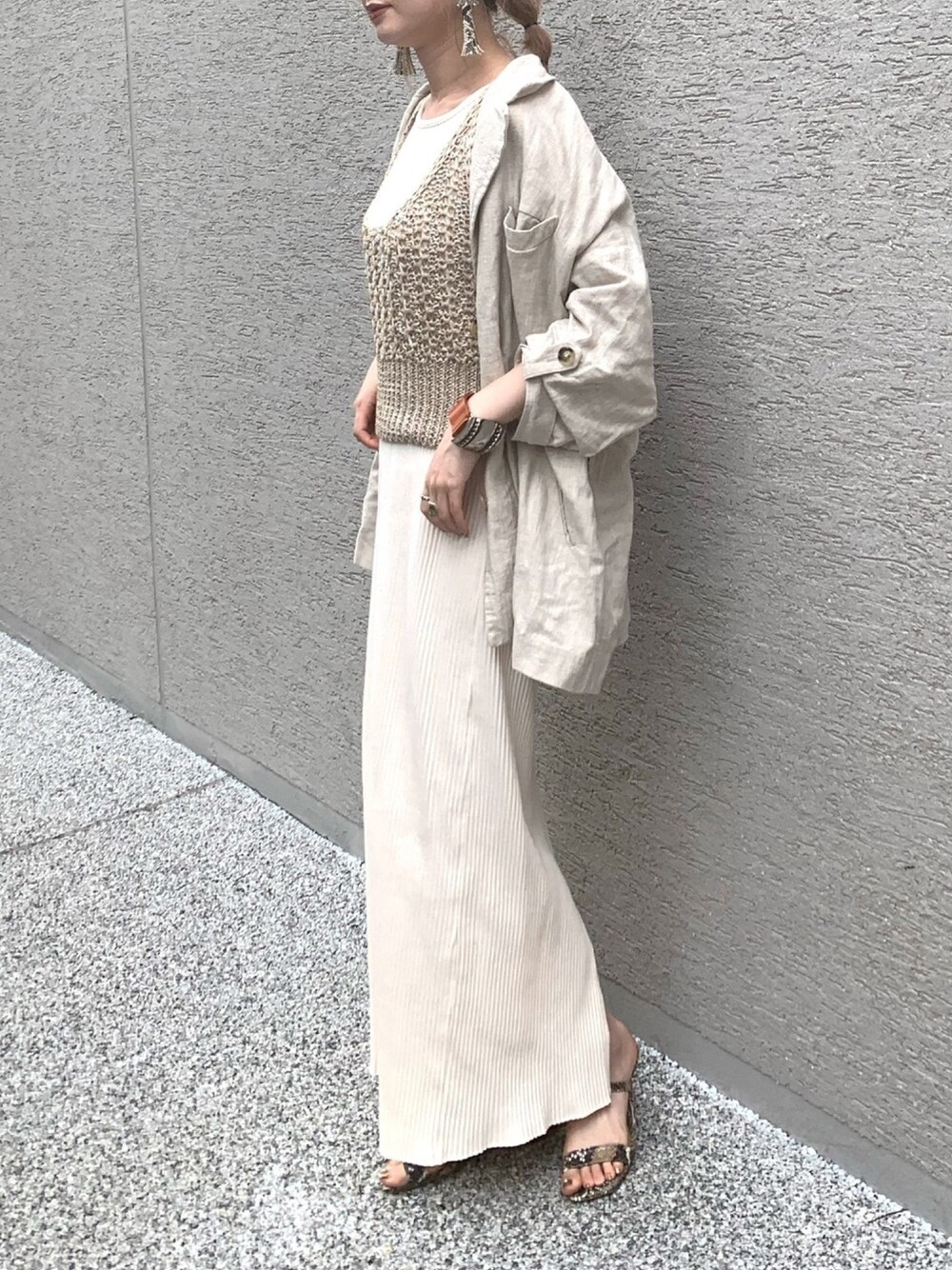 ETRE TOKYO（エトレトウキョウ）の「リネンルーズジャケット 