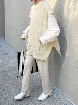 Creamさん(レディース・158cm)の秋コーディネート