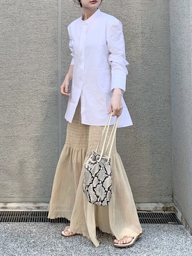 Creamさん（レディース・158cm）の春コーディネート