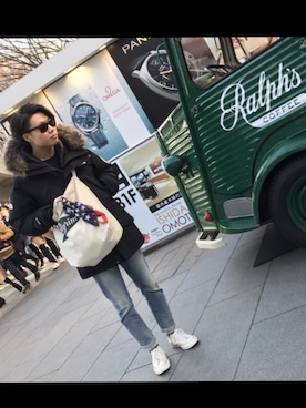 「JOURNAL STANDARD relume（ジャーナルスタンダード　レリューム）のアイテム（財布/小物）」を使った、りょうすけさん（メンズ・176cm）の冬コーディネート