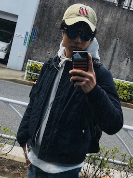 「ACME FURNITURE（アクメファニチャー）のアイテム」を使った、りょうすけさん（メンズ・176cm）の春コーディネート