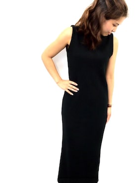 「enchainement mignon（アンシェヌマンミニョン）のアイテム（ワンピース/ドレス）」を使った、yuyuさん（レディース・159cm）の夏コーディネート