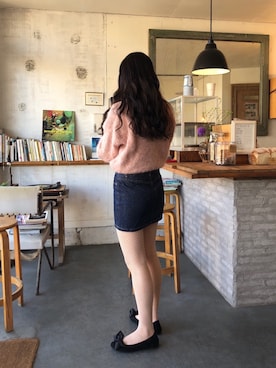 「BEAMS（ビームス）のアイテム（パンプス）」を使った、fumikaさん（レディース・158cm）の春コーディネート