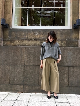 HALUKAさん（レディース・167cm）の秋コーディネート