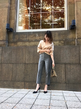 HALUKAさん（レディース・167cm）の秋コーディネート