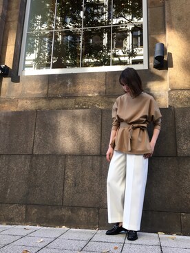 HALUKAさん（レディース・167cm）の秋コーディネート