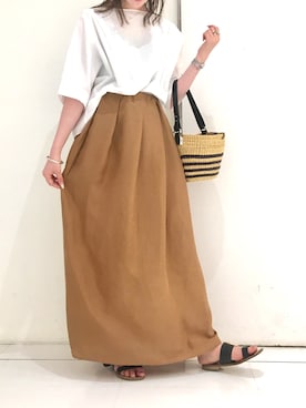 HALUKAさん（レディース・167cm）の夏コーディネート