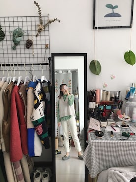 就地瓜吧さんのコーディネート