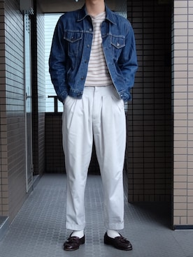 Yuki Sugaさん(メンズ・179cm)の春コーディネート