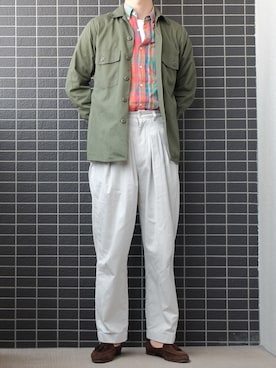 「PACO MILAN（パコミラン）のアイテム」を使った、Yuki Sugaさん（メンズ・179cm）の春コーディネート