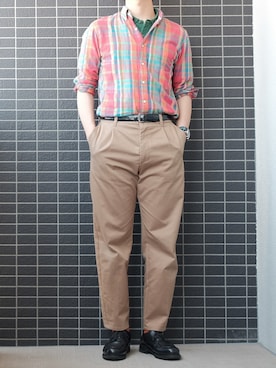 Yuki Sugaさん（メンズ・179cm）の春コーディネート