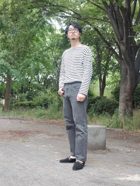 Yuki Sugaさん（メンズ・179cm）の夏コーディネート