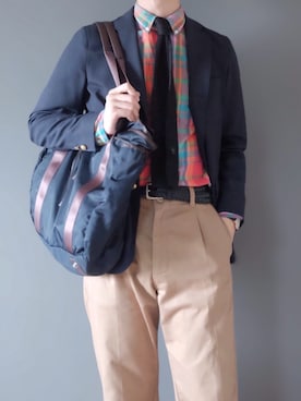 Yuki Sugaさん(メンズ・179cm)の夏コーディネート