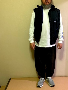 「fridgesetagaya」｜熊坂スグルさん（メンズ・181cm）の春コーディネート