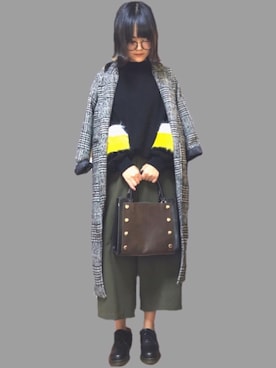 ミオさん（レディース・158cm）の冬コーディネート