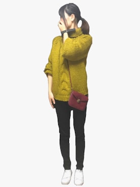 ミオさん（レディース・158cm）の春コーディネート